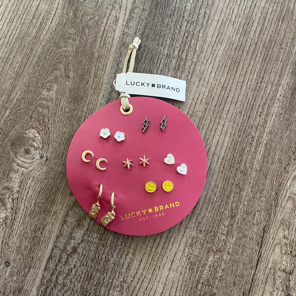 New! Lucky Brand Earrings (7pairs)